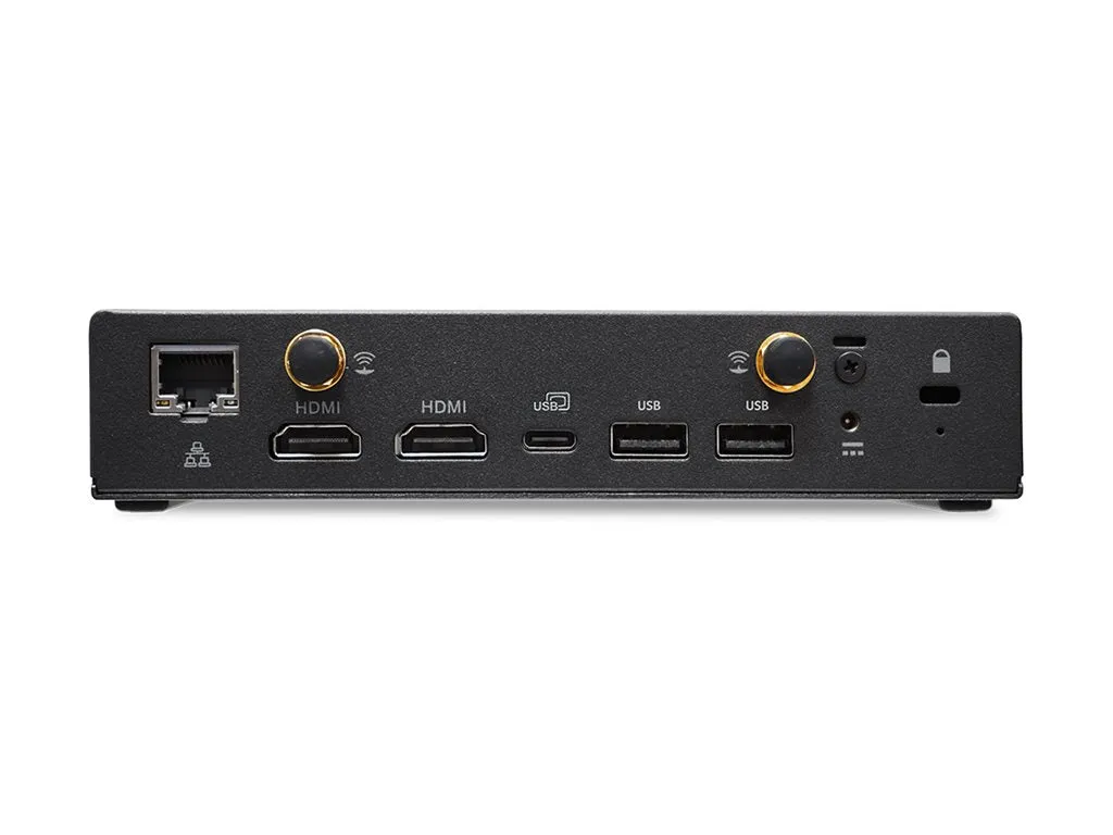 AOpen Chromebox Mini 2 - Mini PC 1 x Celeron N4500 / up to 2.8 GHz - RAM 8 GB - SSD - eMMC 32 GB - UHD Graphics - Gigabit Ethernet, 91.CM200.GA20