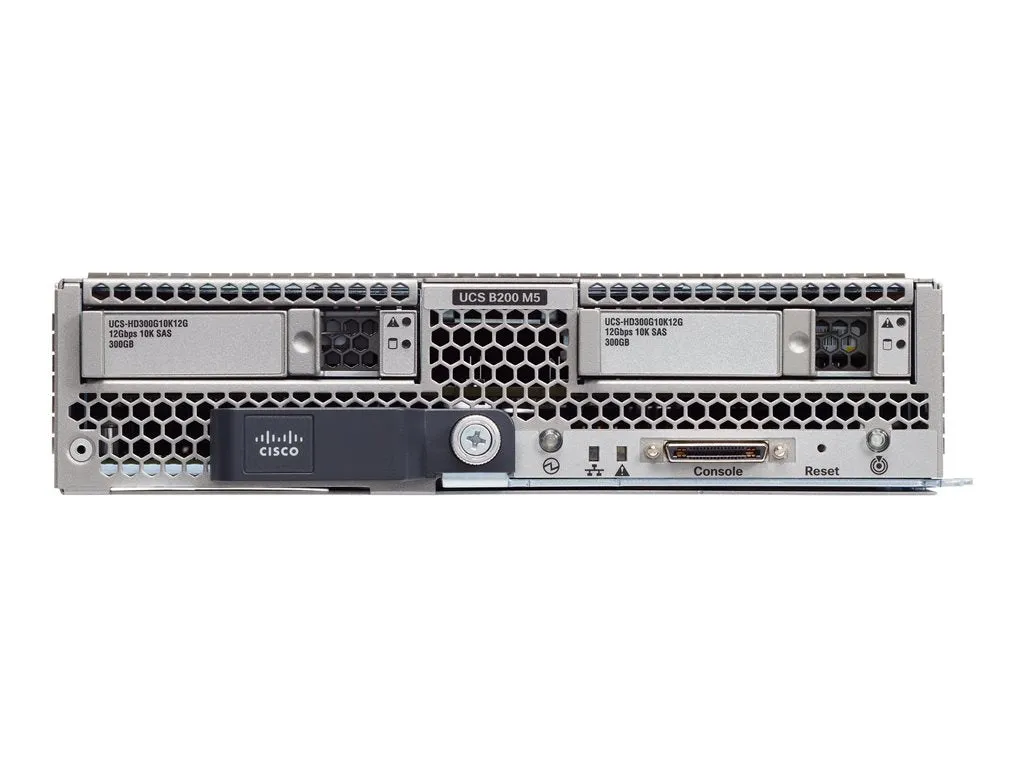 Cisco UCS SmartPlay Select B200 M5 Advanced 4 - Server - blade - 2-way - 2 x Xeon Gold 6140 up to - RAM 192 GB - SATA/SAS - hot-swap UCS-SP-B200M5A4-RF
