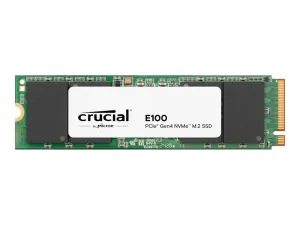 Crucial E100 - SSD - 480 GB - internal - M.2 2280 - PCIe 4.0 x4 (NVMe) CT480E100SSD8