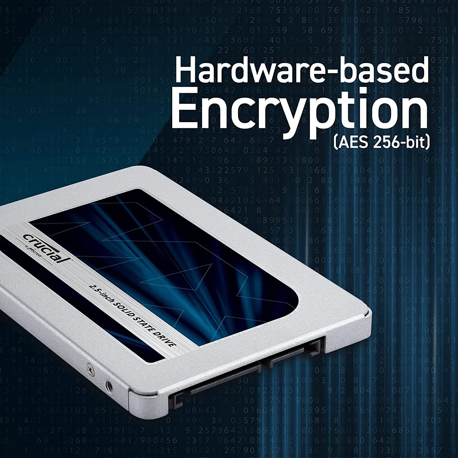 Crucial MX500 CT2000MX500SSD1 2TB SATA 6Gb/s 2.5in Solid State Drive