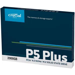 Crucial P5 Plus 2TB PCIe Gen 4.0 x4 NVMe M.2 2280 Solid State Drive - CT2000P5PSSD8