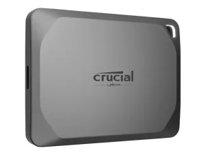 Crucial X9 Pro - SSD - encrypted - 4 TB - external (portable) - USB 3.2 Gen 2 (USB-C connector) - 256-bit AES CT4000X9PROSSD9