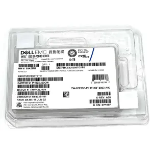 Dell D7-P5600 SSDPF2KE064T9TO 07P25P 6.4TB PCIe Gen 4.0 X4 8GB/s 3D TLC 3DWPD U.2 NVMe 2.5in Solid State Drive