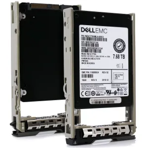 Dell EMC 118000634 G13 7.68TB SAS 12Gb/s 512e 1DWPD 2.5in Refurbished SSD