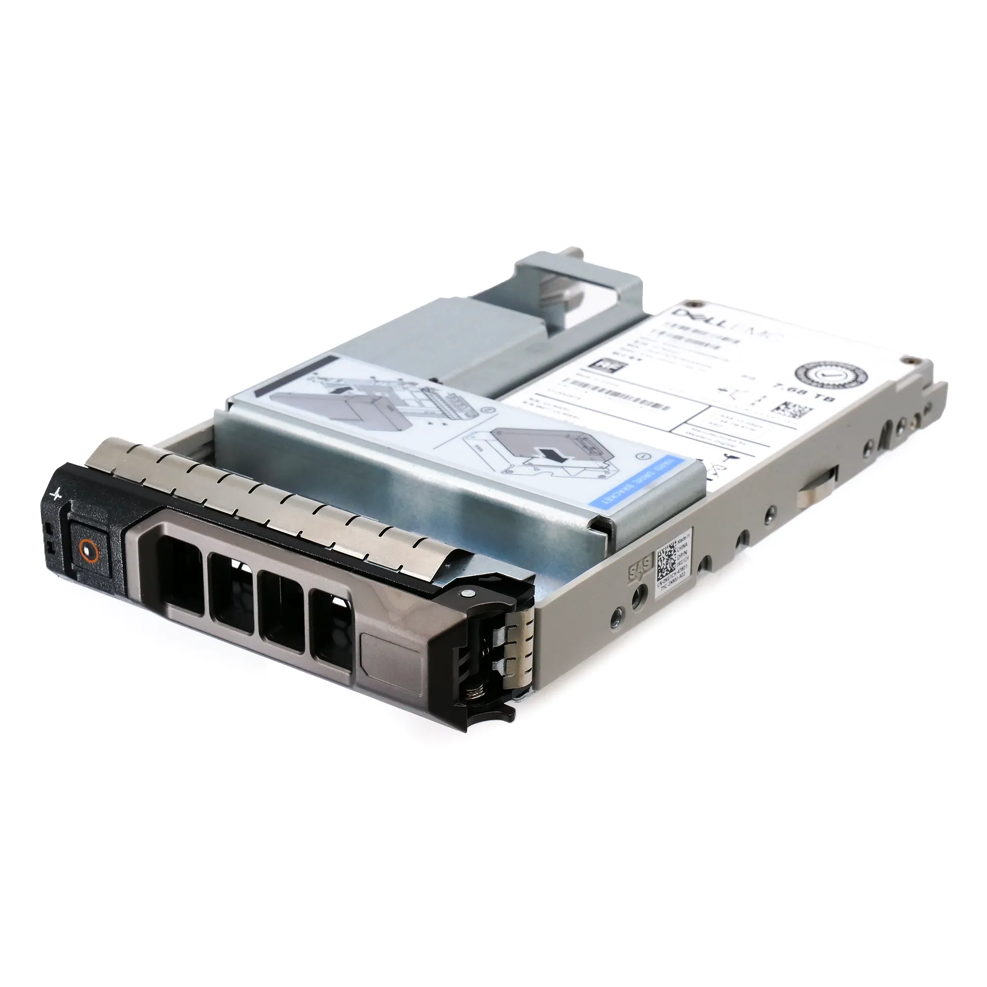 Dell EMC G13 HUSTR7676ASS204 0B35116 7.68TB SAS 12Gb/s 512e 1DWPD Read Intensive 3.5in Recertified Solid State Drive