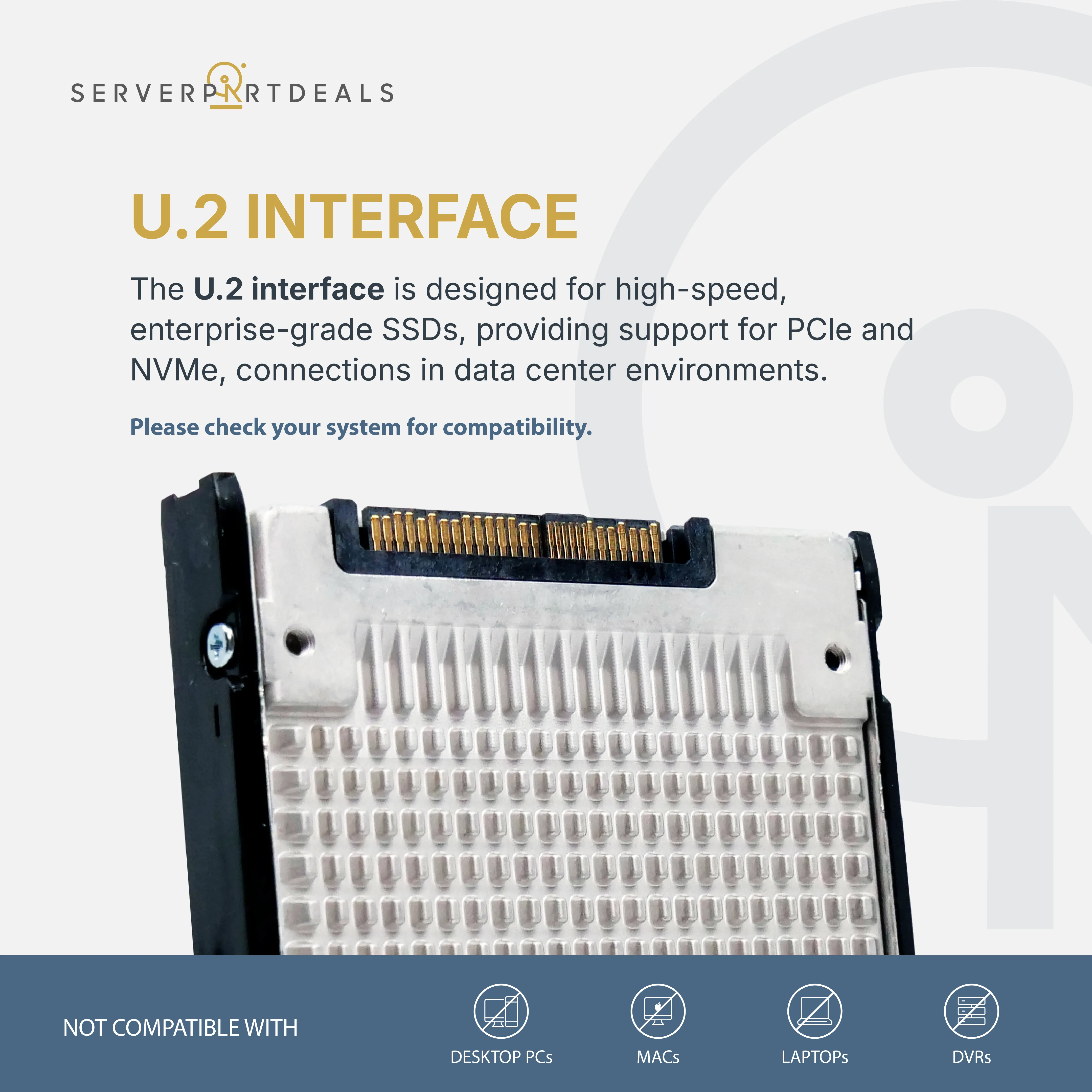 Dell G14 SSDPE2KE032T8TB 014NHK 3.2TB PCIe Gen 3.1 X4 4GB/s 3D TLC 3DWPD U.2 NVMe 2.5in Solid State Drive