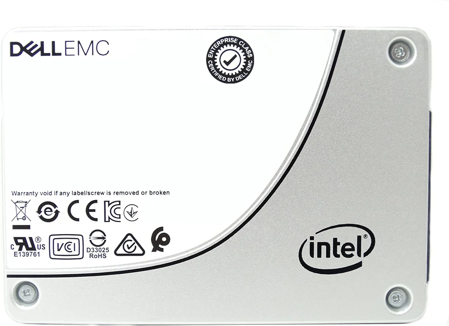 Dell G14 SSDSC2KG038T8R 06Y7Y1 3.84TB SATA 6Gb/s 3D TLC 3DWPD 2.5in Refurbished SSD