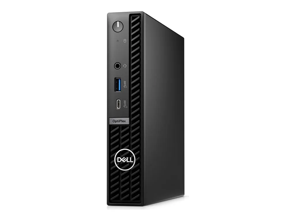 Dell OptiPlex 7020 (version 2024) - Micro Core i3 i3-14100T / up to 4.4 GHz - RAM 8 GB - SSD 256 GB - NVMe, Class 35 - UHD Graphics 2Y5F1