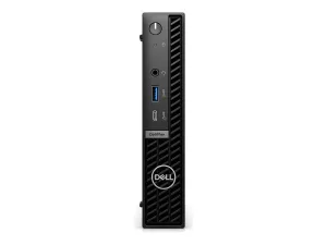Dell OptiPlex 7020 (version 2024) - Micro Core i3 i3-14100T / up to 4.4 GHz - RAM 8 GB - SSD 256 GB - NVMe, Class 35 - UHD Graphics 2Y5F1