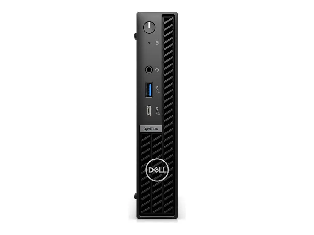 Dell OptiPlex 7020 (version 2024) - Micro Core i3 i3-14100T / up to 4.4 GHz - RAM 8 GB - SSD 256 GB - NVMe, Class 35 - UHD Graphics 2Y5F1