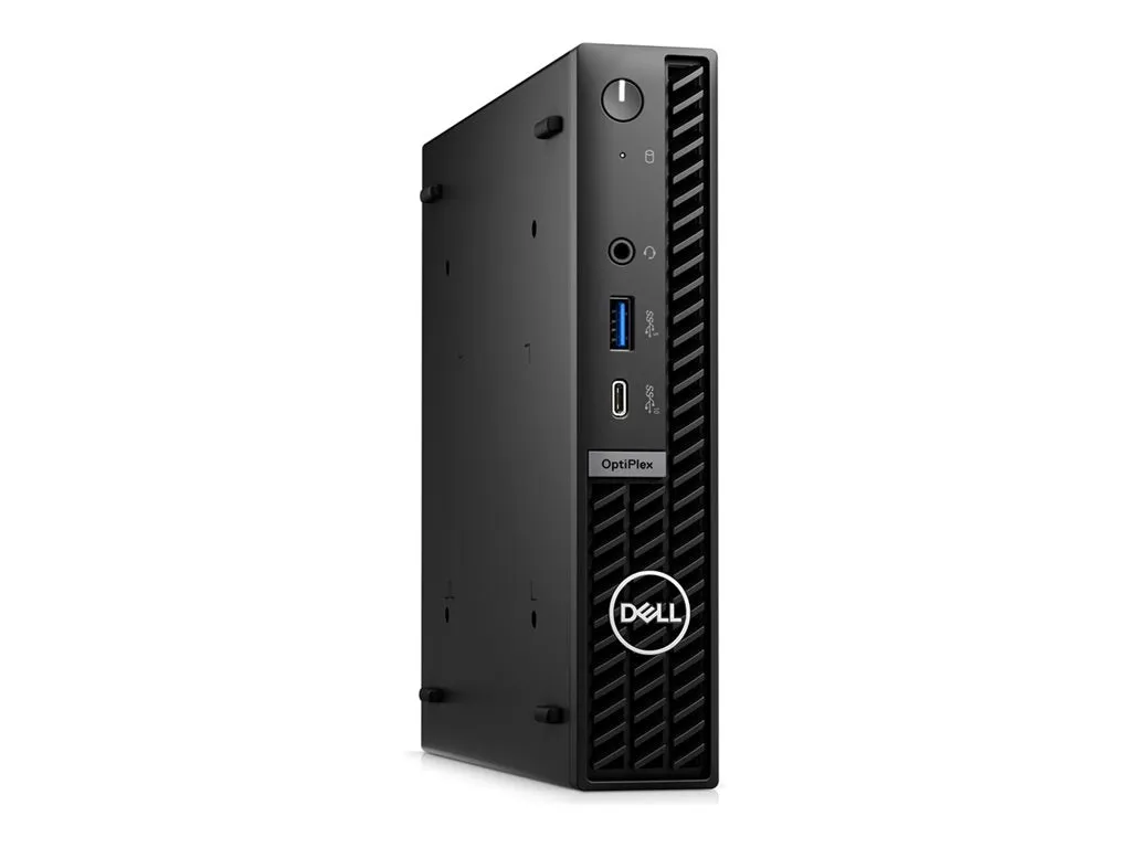 Dell OptiPlex 7020 (version 2024) - Micro Core i3 i3-14100T / up to 4.4 GHz - RAM 8 GB - SSD 256 GB - NVMe, Class 35 - UHD Graphics 2Y5F1