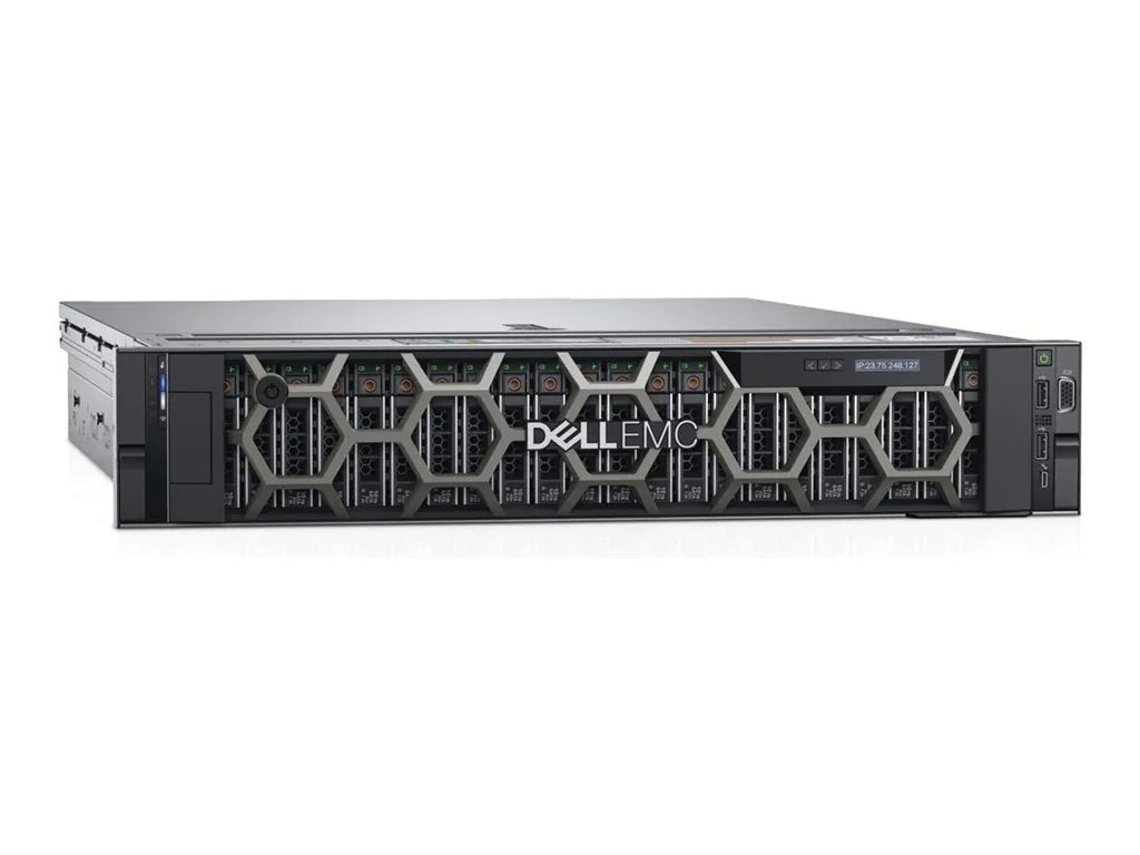 Dell PowerEdge R740 - Server - rack-mountable 2U - 2-way - 1 x Xeon Gold 5118 / up to 3.2 GHz - RAM 16 GB - hot-swap - SSD 120 05VKJ