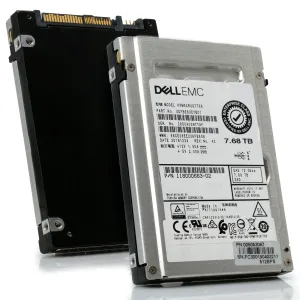 Dell/Kioxia PM5-R KPM5XRUG7T68 7.68TB SAS 12Gb/s 2.5in Solid State Drive
