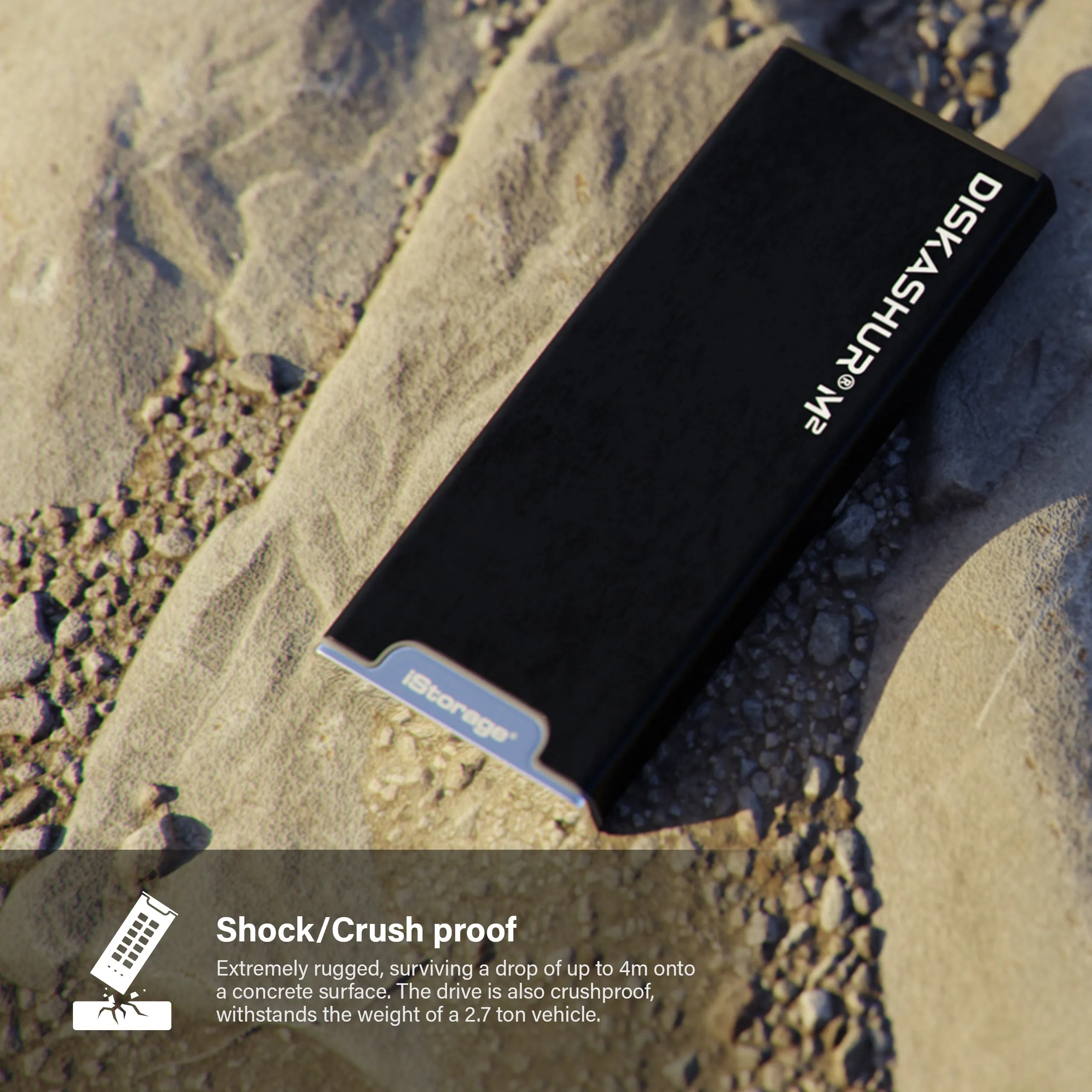 diskAshur M2 Hardware Encrypted SSD by iStorage