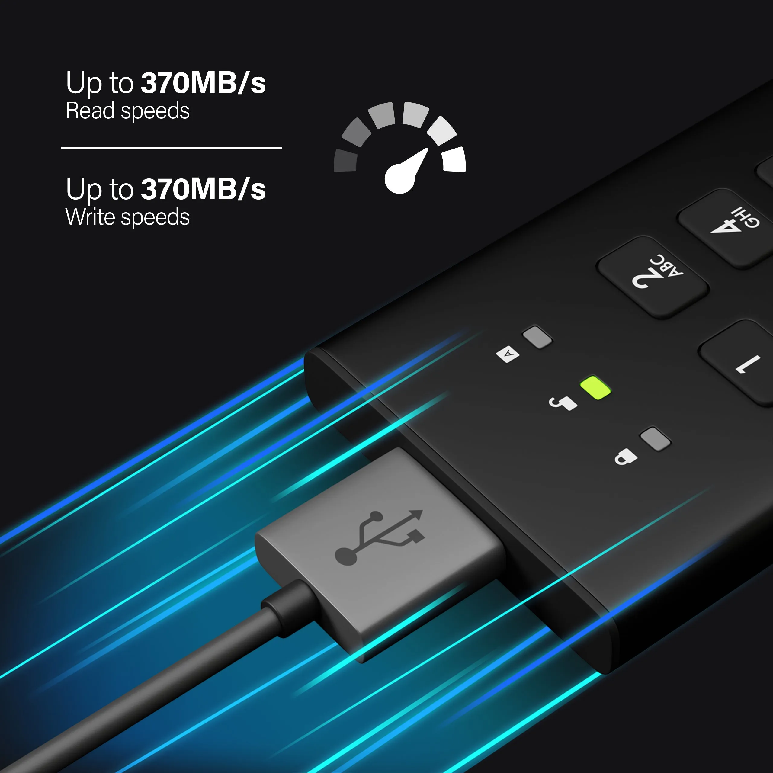 diskAshur M2 Hardware Encrypted SSD by iStorage