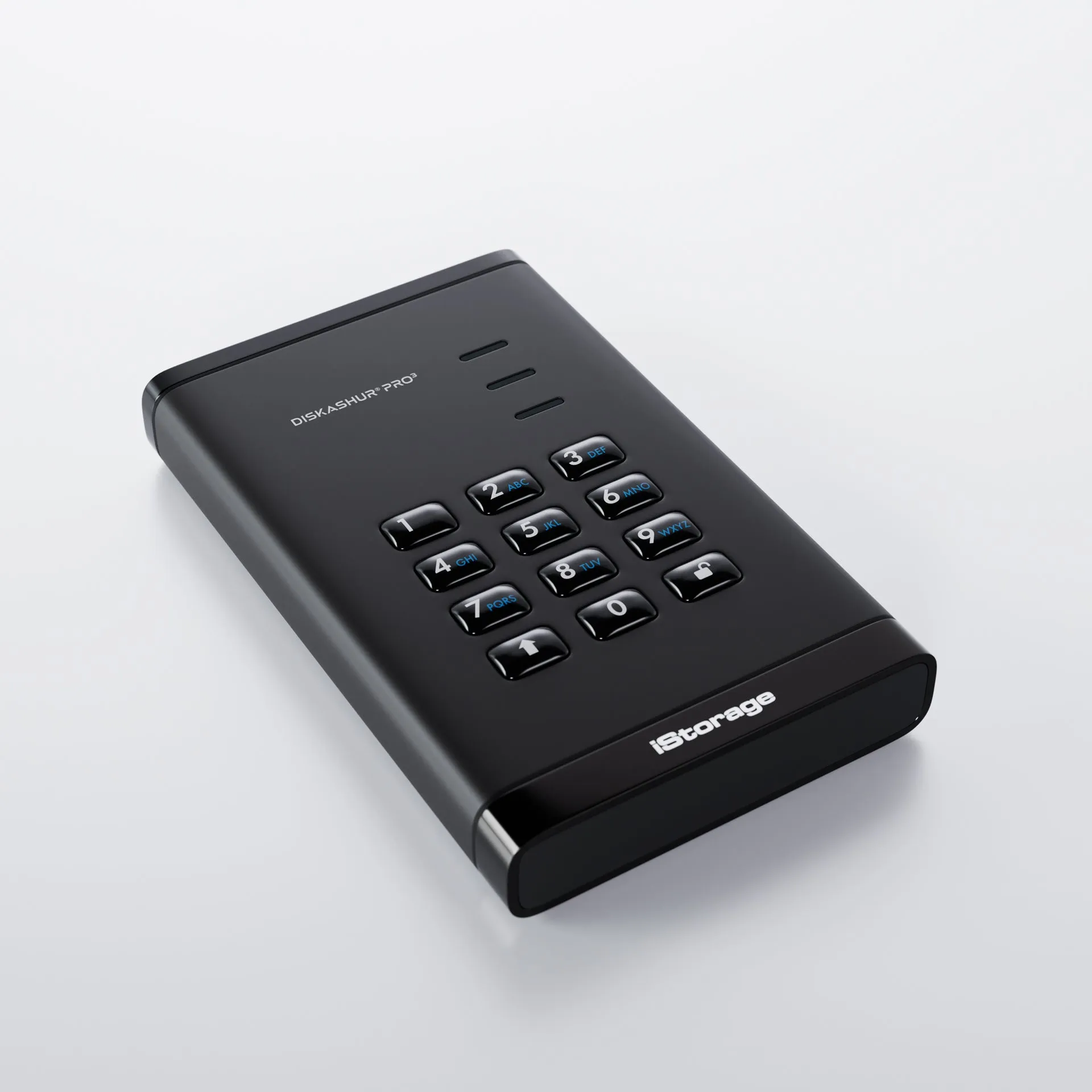 diskAshur PRO3 Hardware Encrypted HDD by iStorage