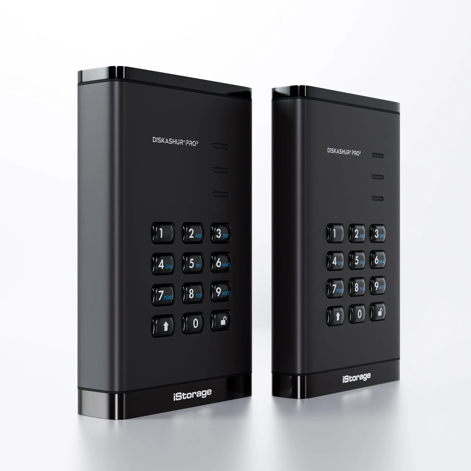 diskAshur PRO3 Hardware Encrypted HDD by iStorage