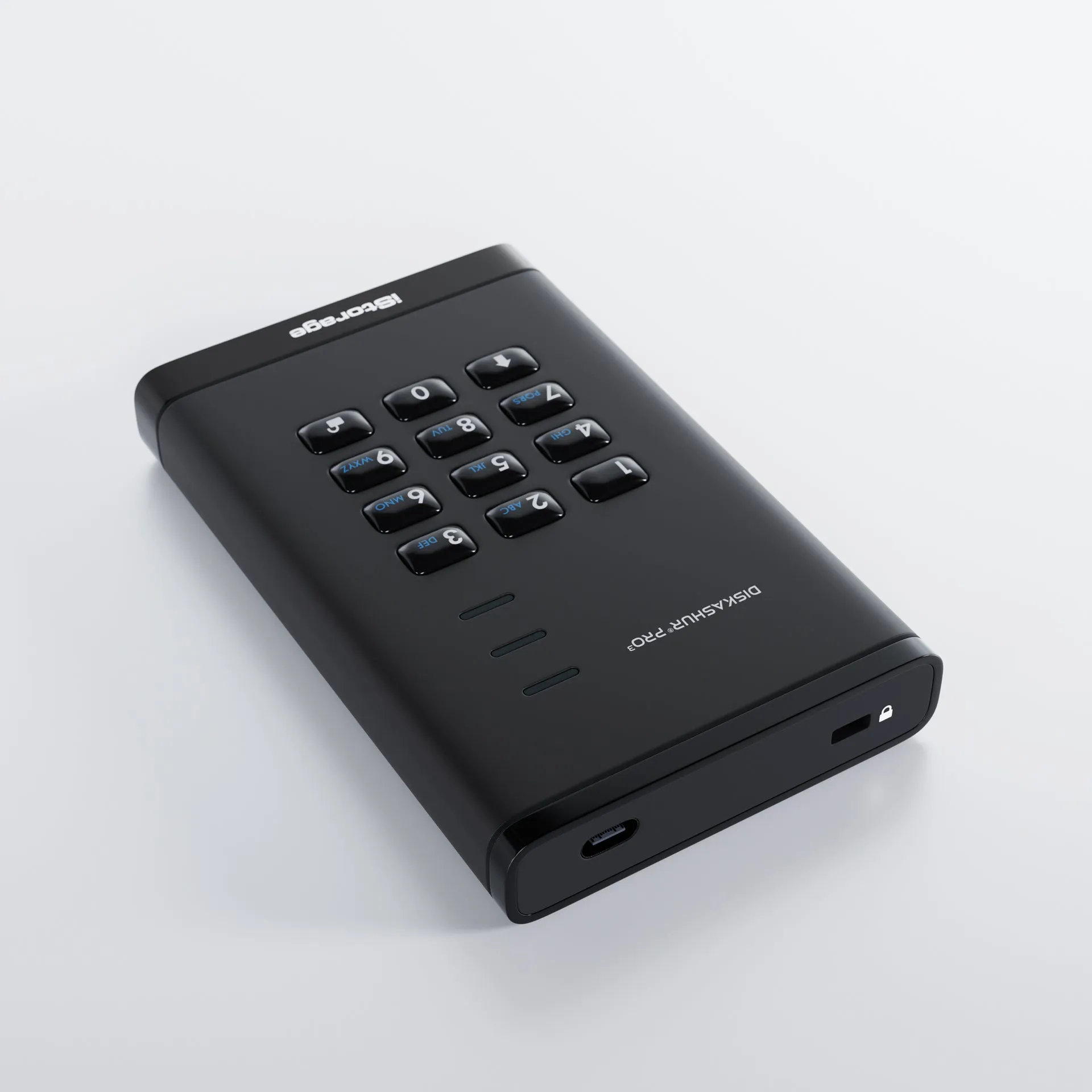diskAshur PRO3 Hardware Encrypted HDD by iStorage