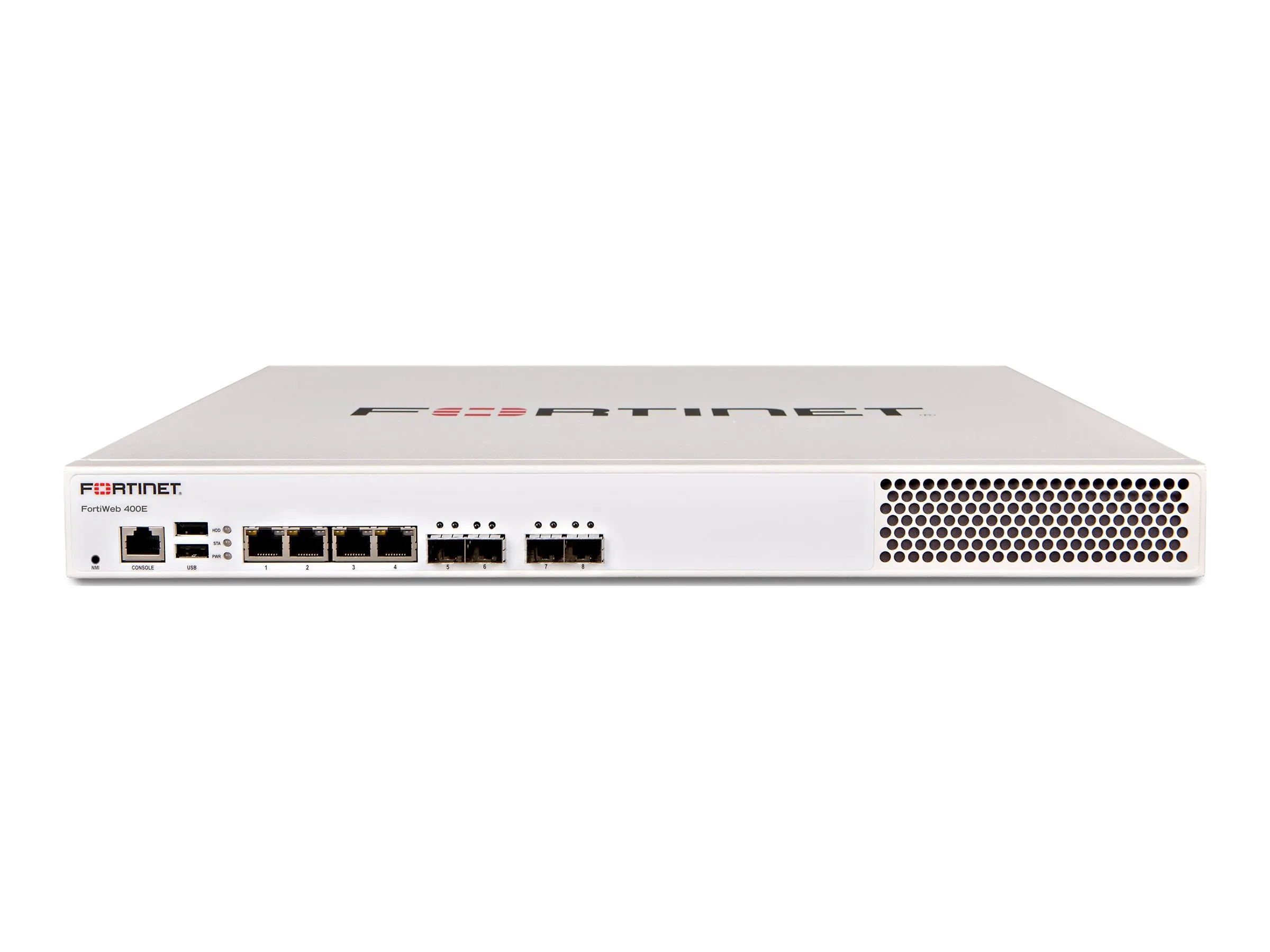 Fortinet FortiWeb 400F - Security appliance - with 1 year 24x7 FortiCare and FortiWeb Standard bundle - 4 ports - 1GbE - front FWB-400F-BDL-934-12