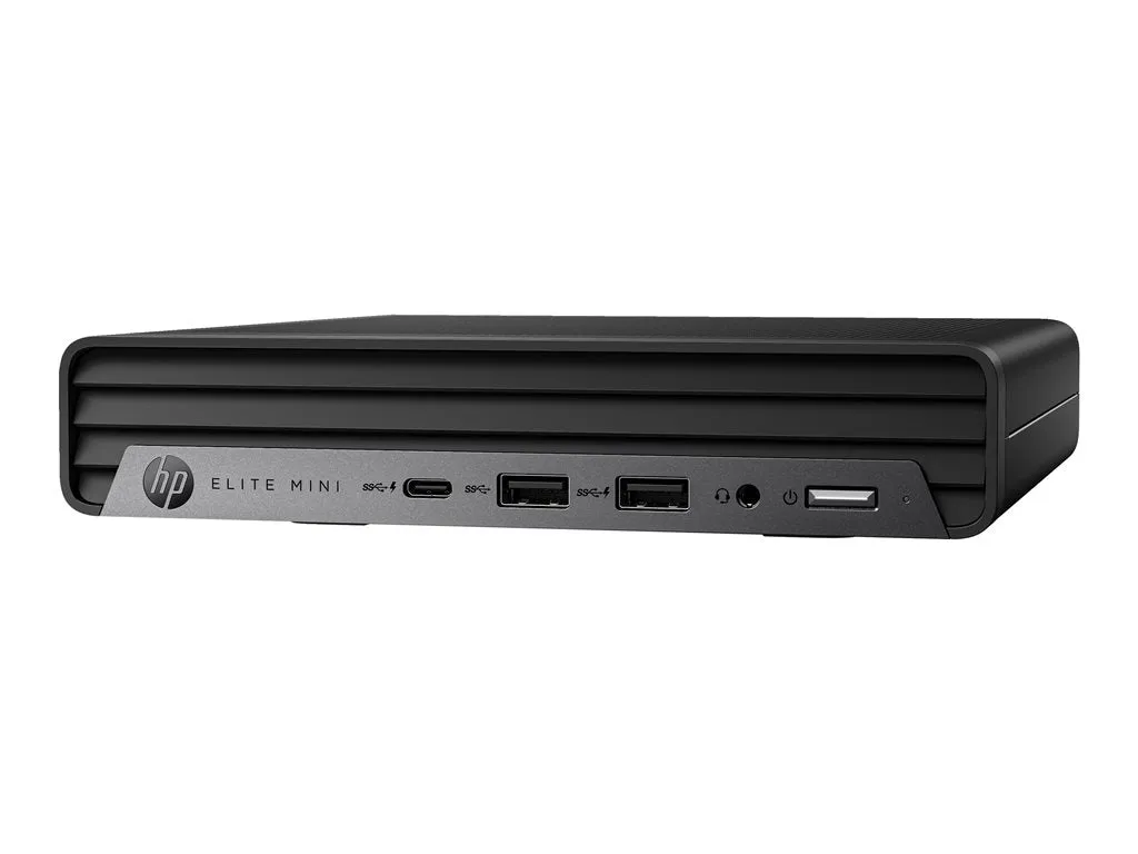 HP Elite 800 G9 - Mini desktop Core i5 i5-14500T / up to 4.8 GHz - vPro - RAM 8 GB - SSD 256 GB - NVMe - UHD Graphics 770 - Gigabit A12GKUT#ABA