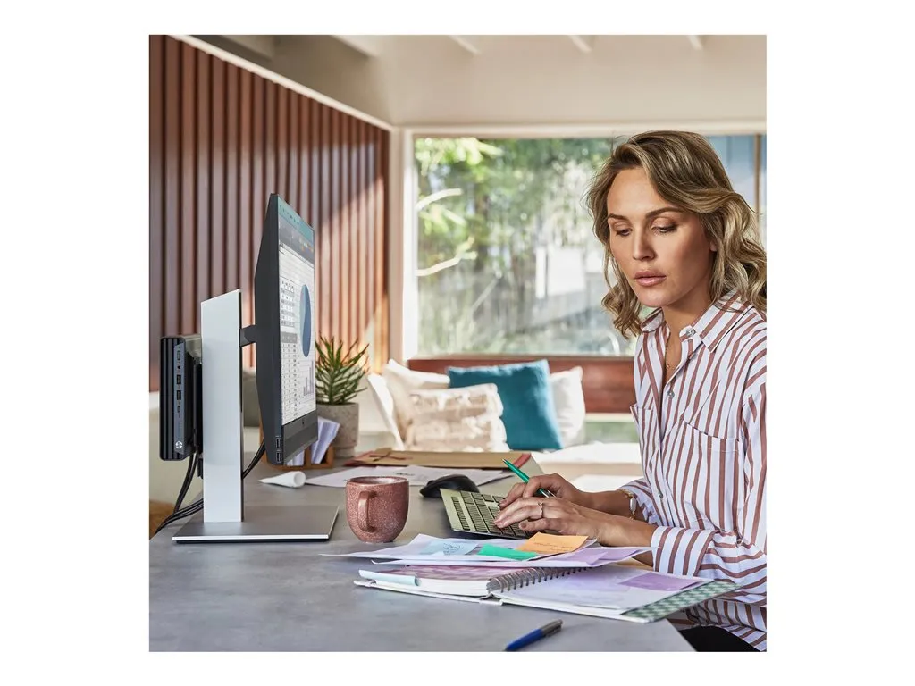 HP Elite 800 G9 - Mini desktop Core i5 i5-14500T / up to 4.8 GHz - vPro - RAM 8 GB - SSD 256 GB - NVMe - UHD Graphics 770 - Gigabit A12GKUT#ABA
