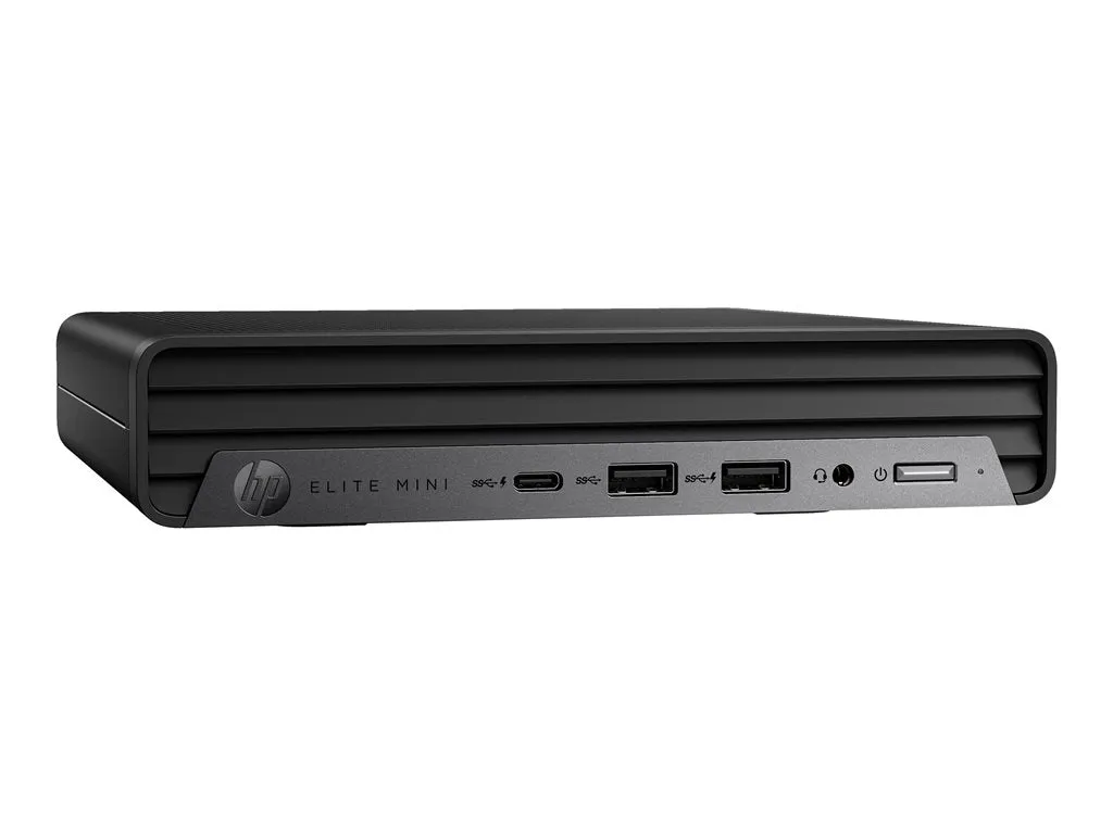 HP Elite 800 G9 - Mini desktop Core i5 i5-14500T / up to 4.8 GHz - vPro - RAM 8 GB - SSD 256 GB - NVMe - UHD Graphics 770 - Gigabit A12GKUT#ABA