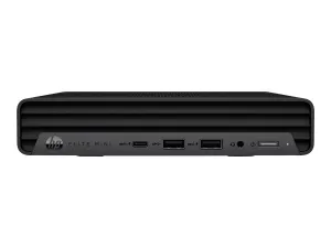 HP Elite 800 G9 - Mini desktop Core i7 i7-14700T / up to 5.2 GHz - vPro - RAM 16 GB - SSD 256 GB - NVMe - UHD Graphics 770 - A12GRUT#ABA