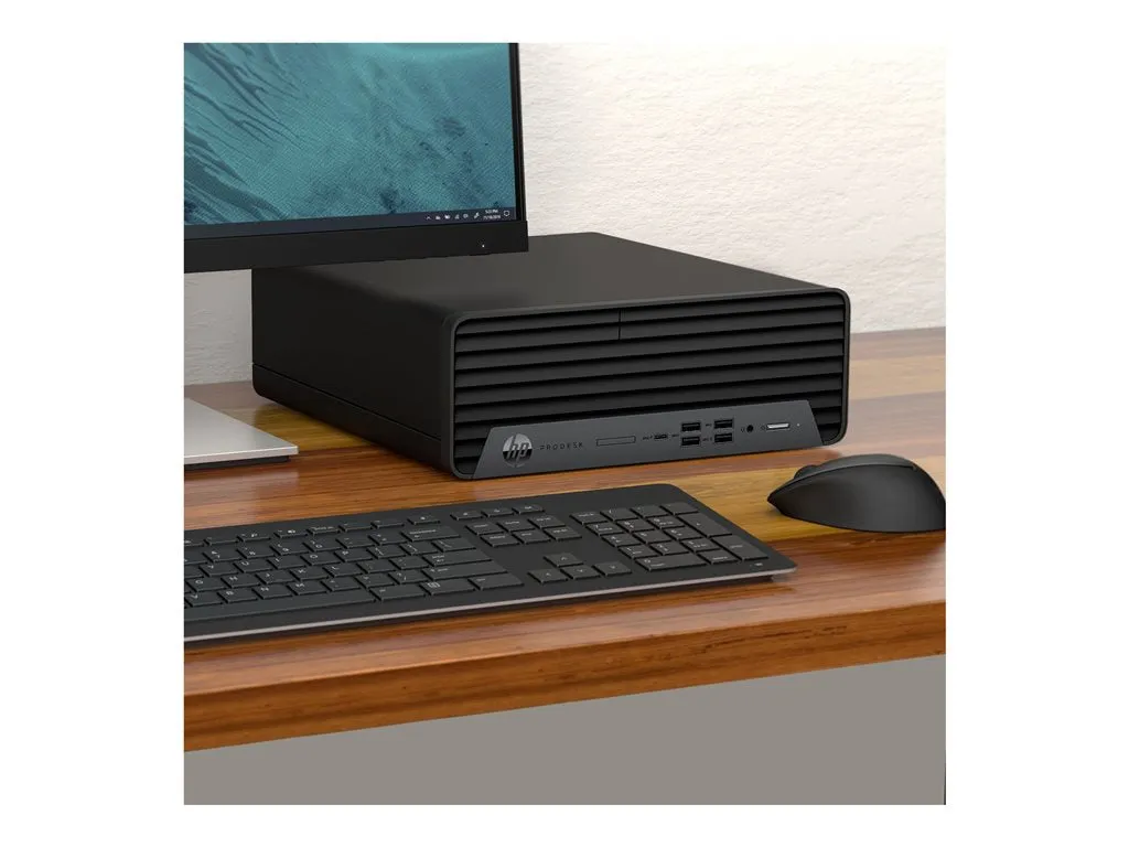 HP ProDesk 600 G6 - SFF Core i5 10500 / up to 4.5 GHz - RAM 32 GB - SSD 256 GB - NVMe, TLC - UHD Graphics 630 - Gigabit Ethernet 309M6US#ABA