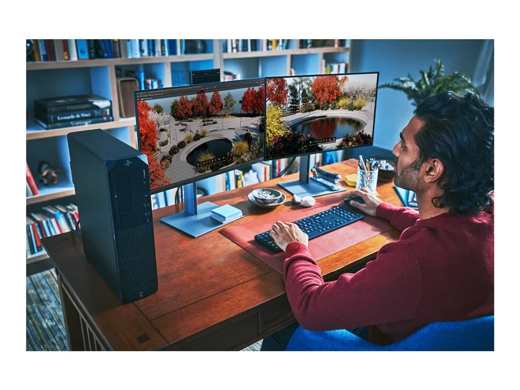 HP Workstation Z2 G9 - SFF 1 x Core i7 i7-14700 / up to 5.4 GHz - RAM 64 GB - SSD 1 TB - HP Z Turbo Drive, NVMe, TLC - UHD Graphics A85R7UT#ABA