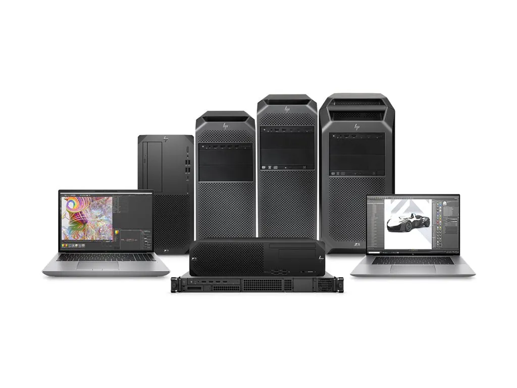 HP Workstation Z2 G9 - Tower 4U - 1 x Core i7 i7-14700K / up to 5.6 GHz - RAM 32 GB - SSD 1 TB - HP Z Turbo Drive, NVMe, TLC A1NY3UT#ABA