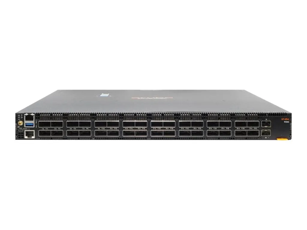HPE Aruba CX 9300-32D 32-port 100/200/400G QSFP-DD 2-port 10G SFP  Switch - Switch - L3 - managed - 32 x 100/200/400 Gigabit R9A30A#B2E