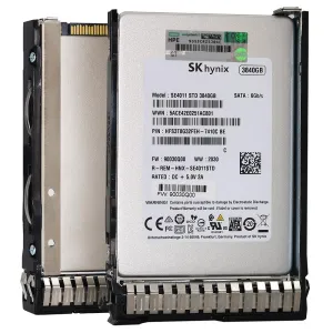 HPE Generation 8 P27157-B21 HFS3T8G32FEH-7410C 3.84TB SATA 6Gb/s 3D TLC 2.5in Recertified Solid State Drive