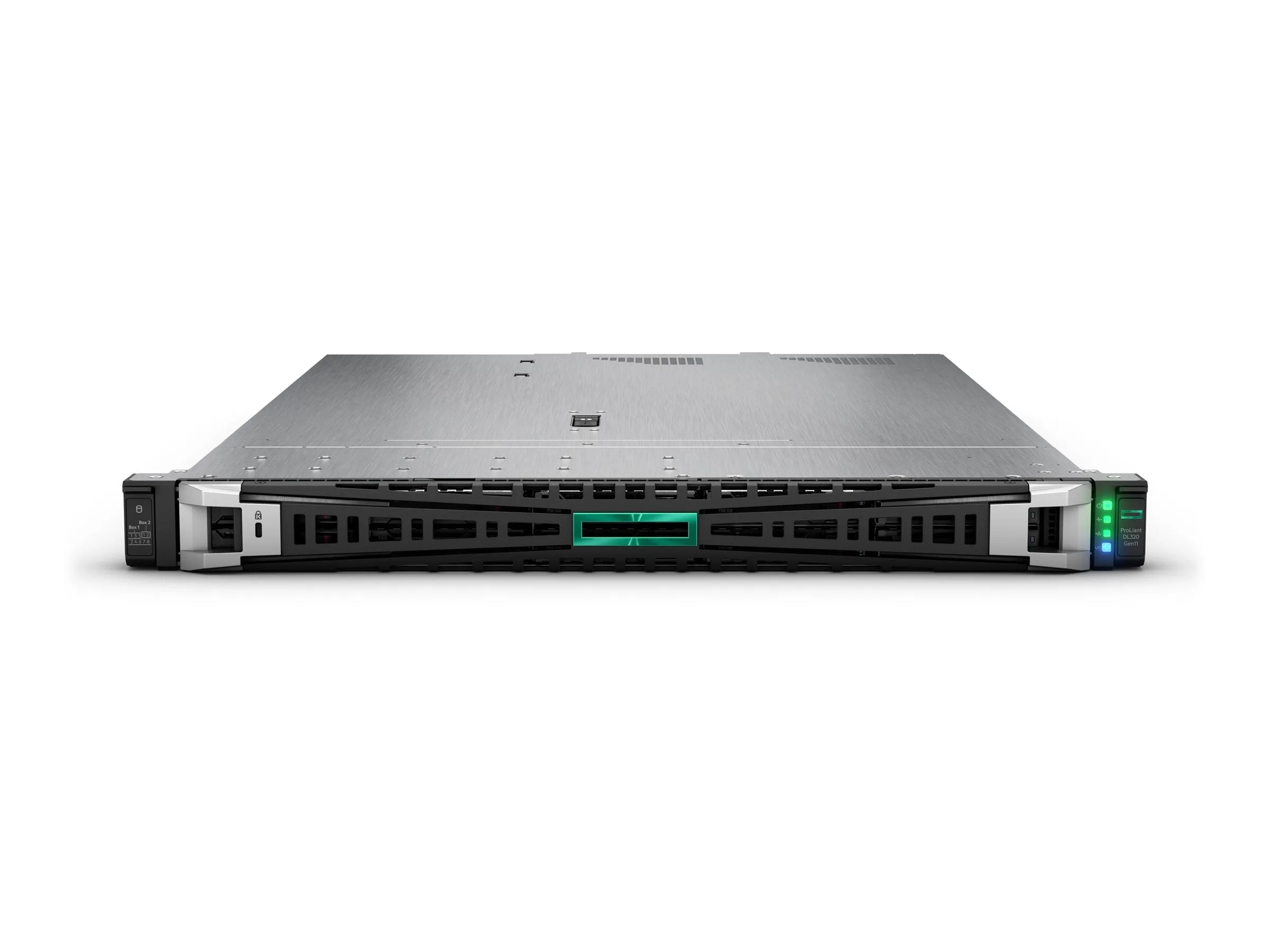 HPE ProLiant DL320 Gen11 - Server - rack-mountable 1U - 1-way - 1 x Xeon Gold 6530 / up to 4 GHz - RAM 128 GB - SATA/SAS/NVMe P78100-005