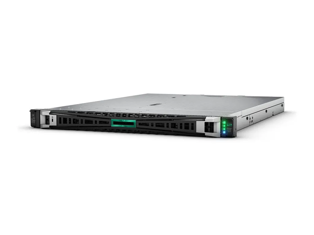 HPE ProLiant DL320 Gen11 - Server - rack-mountable 1U - 1-way - 1 x Xeon Gold 6530 / up to 4 GHz - RAM 128 GB - SATA/SAS/NVMe P78100-005