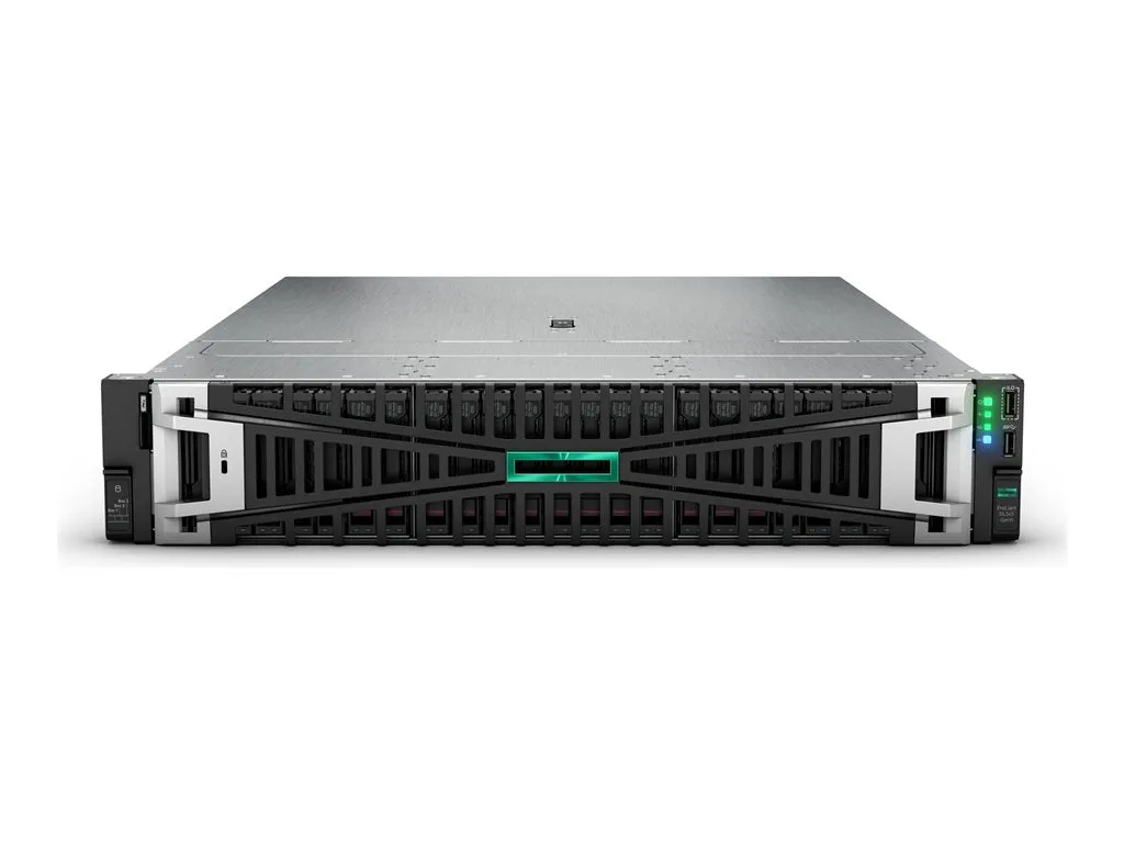 HPE ProLiant DL345 G11 - Server - rack-mountable 2U - 1-way - 1 x EPYC 9354P / up to 3.8 GHz - RAM 256 GB - SATA/SAS/NVMe - hot-swap P75332-005