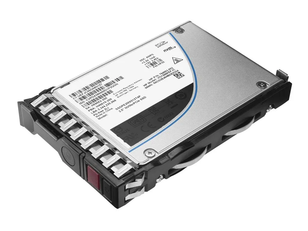 HPE - SSD - Read Intensive, High Performance - 15.36 TB - hot-swap - EDSFF - PCI Express 5.0 (NVMe) - PM1743 - with HPE E3.S P57807-B21