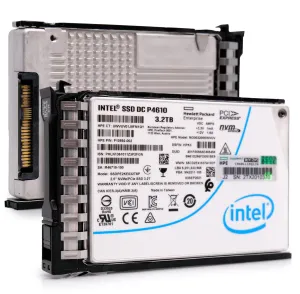 HP/Intel Generation 10 P10592-002 3.2TB 3 DWPD PCIe Gen 3.1 x4 4GB/s Mixed Use 3D TLC U.2 NVMe 2.5in Recertified Solid State Drive