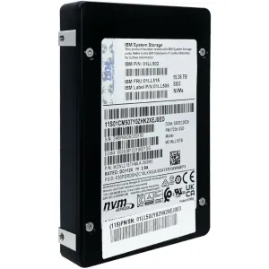 IBM PM1723b MZ-WLL15TB MZWLL15THMLA-000M3 15.36TB PCIe Gen3 x4 3D TLC U.2 NVMe 2.5in Solid State Drive
