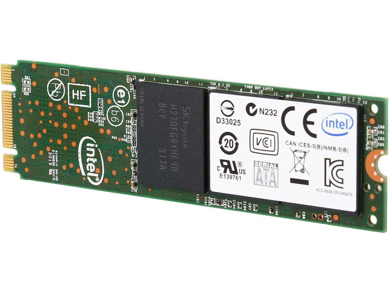 Intel 535 SSDSCKJW360H601 360GB SATA 6Gb/s M.2 SSD