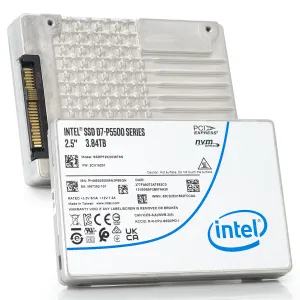 Intel P5500 SSDPF2KX038T9N1 M67237-101 3.84TB PCIe Gen 4.0 x4 8GB/s 3D TLC 1DWPD U.2 NVMe 2.5in Solid State Drive