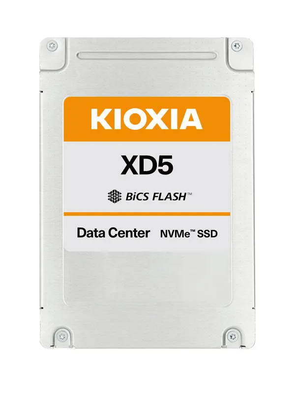 Kioxia XD5 KXD51RUE960G 960GB PCIe Gen 3.0 x4 4GB/s 2.5" Read Intensive Solid State Drive