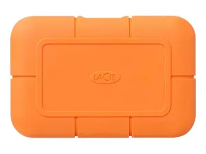 LaCie TDSourcing Rugged SSD STHR1000800 - SSD - encrypted - 1 TB - external (portable) - NVMe - USB 3.1 Gen 2 / Thunderbolt 3