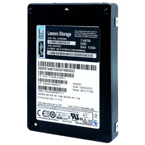 Lenovo PM1643 MZILT7T6HMLA 01KP062 7.68TB SAS 12Gb/s 2.5in Solid State Drive