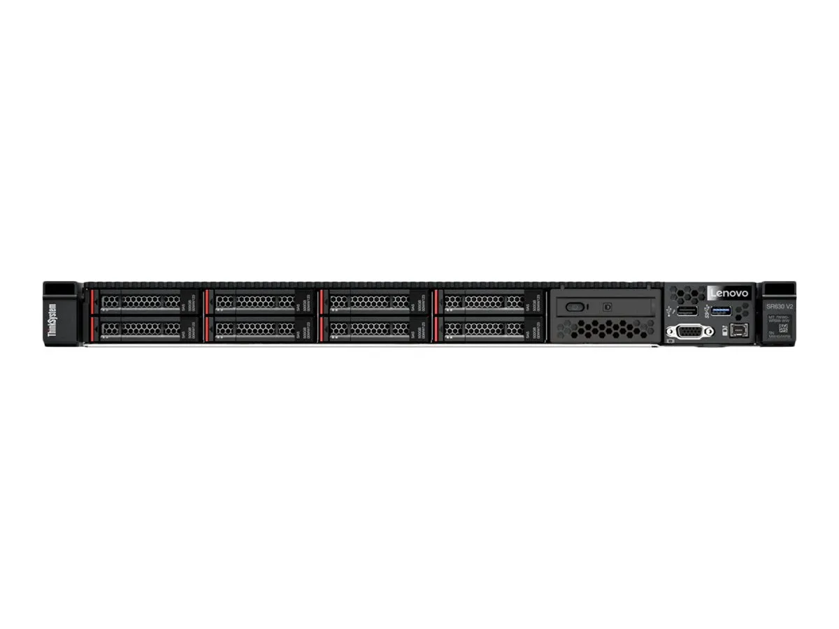 Lenovo ThinkSystem SR630 V2 7Z71 - Server - rack-mountable 1U - 2-way - 1 x Xeon Silver 4316 / up to 3.4 GHz - RAM 32 GB - SAS 7Z71A096NA
