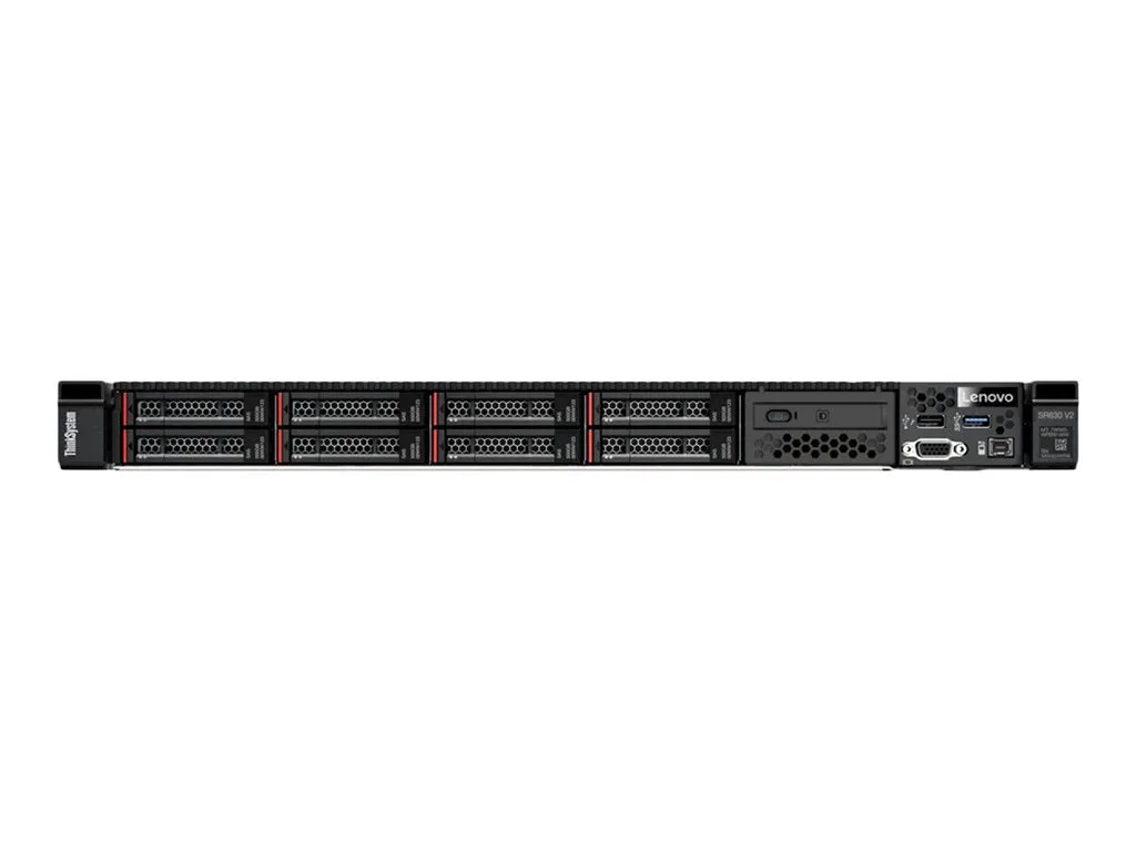 Lenovo ThinkSystem SR630 V2 7Z71 - Server - rack-mountable 1U - 2-way - 1 x Xeon Silver 4316 / up to 3.4 GHz - RAM 32 GB - SAS 7Z71A096NA
