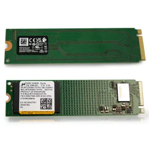 Micron 2450 MTFDKBA1T0TFK 1TB 600TB TBW PCIe Gen 4.0 x4 8GB/s NVMe M.2 2280 in Recertified Solid State Drive