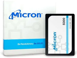 Micron 5300 PRO MTFDDAK7T6TDS-1AW1ZABYY 7.68TB SATA 6Gb/s 3D TLC 2.5in Refurbished SSD