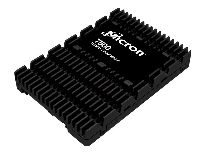 Micron 7500 MAX - SSD - Mixed Use - encrypted - 12.8 TB - internal - 2.5 - U.3 PCIe 4.0 (NVMe) - 256-bit AES MTFDKCC12T8TGQ-1BK1DABYYR