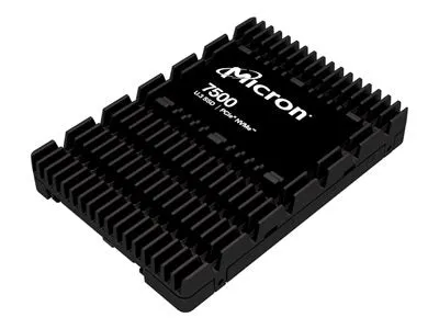 Micron 7500 MAX - SSD - Mixed Use - encrypted - 12.8 TB - internal - 2.5 - U.3 PCIe 4.0 (NVMe) - 256-bit AES MTFDKCC12T8TGQ-1BK1DABYYR