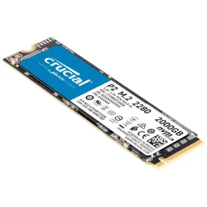 Micron Crucial P2 CT2000P2SSD8 2TB PCIe Gen 3.0 x4 M.2 2280 Refurbished SSD